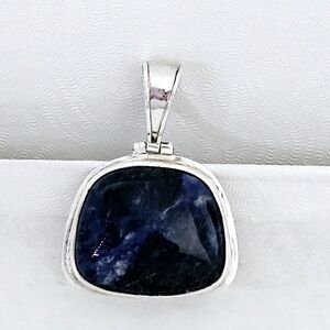 Silpada Sterling Silver Blue Sodalite Pendant S0742